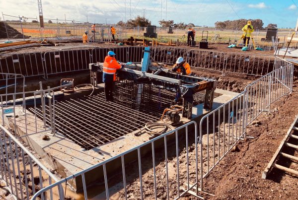 Cressy – Temporary Power Transmission Towers